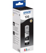 Контейнер Epson 106 с черными водорастворимыми фото-чернилами 70 мл. (C13T00R140)
