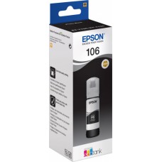 Контейнер Epson 106 с черными водорастворимыми фото-чернилами 70 мл. (C13T00R140)