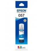 Контейнер с чернилами Epson 057 голубой EcoTank Ink Cyan (C13T09D298), 70мл. 