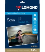 Атласная (Satin) микропористая фотобумага для струйной печати, A4, 250 г/м2,20л (1103201)