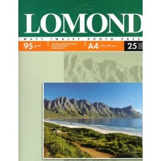 Фотобумага Lomond матовая 1*95г, 25л, А4 (0102130)