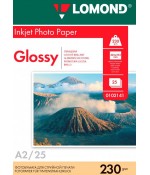 Фотобумага Lomond 230 г/м, глянец, А2 25л. (0102141)
