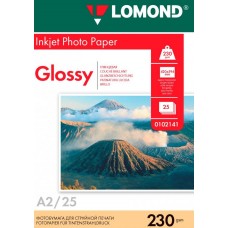 Фотобумага Lomond 230 г/м, глянец, А2 25л. (0102141)