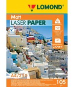 Фотобумага Lomond матовая 2х105г,250л,А4 для лазерн. (0300641)
