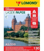 Бумага Lomond A3, для лазерной печати, 250л, 130г/м2, двусторонняя [0310131]