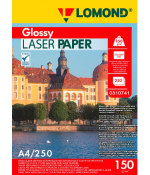 Фотобумага Lomond глянец я 2-стор. для лаз. А4 150 г/м. 250 л. (0310741)