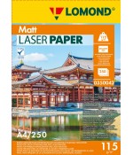 Фотобумага Lomond матовая 2-стор. A4 115 г/кв.м. 250 л. (0350042)