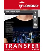 Фотобумага Lomond термопереводная,10л, темн.,А4 (0808421)