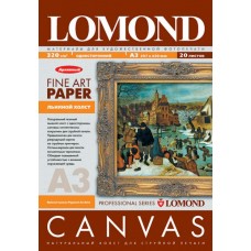 Холст Lomond, 320 г/кв.м., A3, лён, струйная печать, пигмент 20л (0908322)