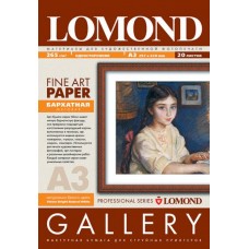 Бумага LOMOND Velour Bright Natural White - бархатная фактура, А3, 265 г/м2, 20 листов  (0911132)