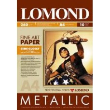 Фотобумага Lomond металлик 1*260гр,10л,А4, полуглянцевая (0938042)