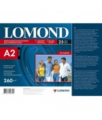 Фотобумага Lomond  с/глянцевая 1х260г/25л,А2 (1103106)