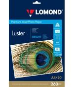 Фотобумага Lomond Luster Bright Матовый Сатин 260 г/м, А4, 20 л. (1103400)