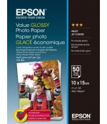Фотобумага Value Glossy Photo Paper 10x15cm (50 листов) (C13S400038)