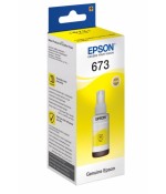 Контейнер с чернилами Epson T6734, желтый (C13T67344A)