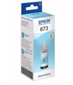 Контейнер с чернилами Epson T6735, светлый циан (C13T67354A)