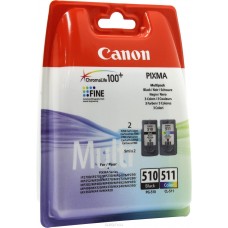 Набор картриджей Canon PG-510Bk/CL-511 Multi Pack (2970B010)