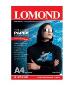 Фотобумага Lomond термопереводная на темн ткан А4, 50л (0808425)