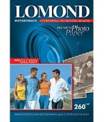 Фотобумага Lomond с/глянцевая 1х260г/360л,А4 (1103107)