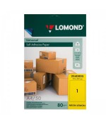 Lomond Самоклеющаяся А4 80 г/кв.м. 50 л, цвет желтый неон (2040005)
