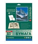 Фотобумага Lomond  адр.накл Glos,04-дел,А4,25л (2410023)