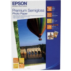 Фотобумага EPSON Premium Semigl Photo Paper 10х15,50л,251г/м2 (C13S041765)