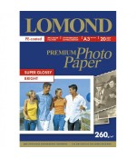 Фотобумага Lomond A3 260г/м2 20л., суперглянцевая (1103130)